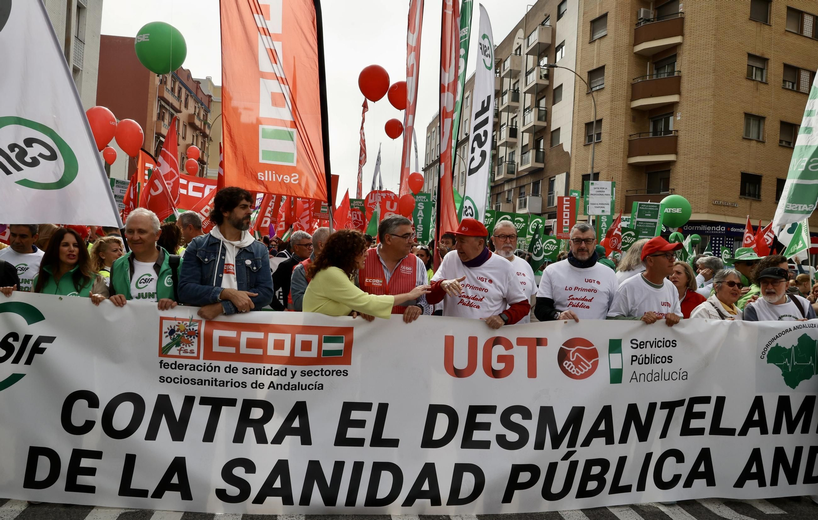 Manifestación por la sanidad