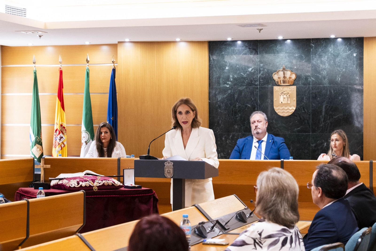 Julia Ibáñez toma posesión como nueva alcaldesa de El Ejido, en imágenes