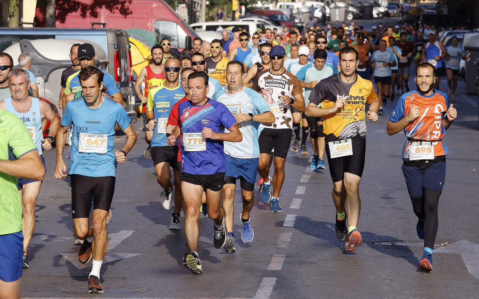 Participantes en la carrera El Torcal - La Paz.