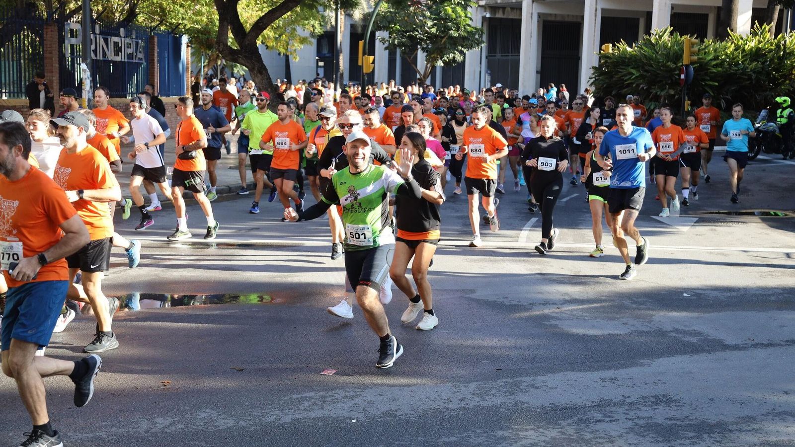 Búscate en las fotos de la Carrera de la Prensa en Málaga