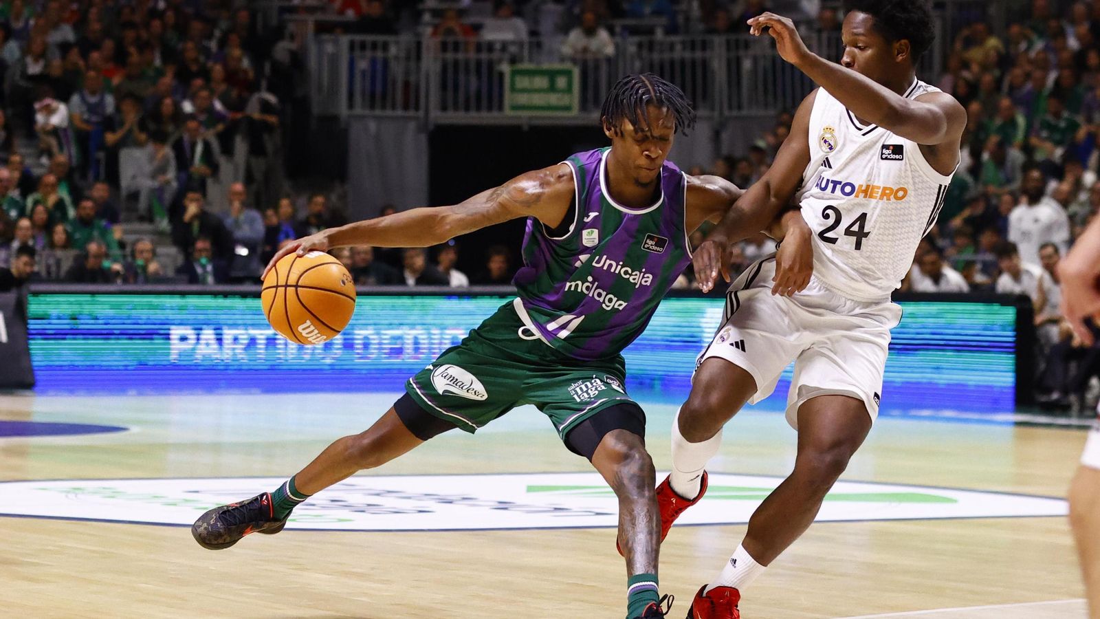 El Unicaja - Real Madrid de Liga Endesa, en fotos