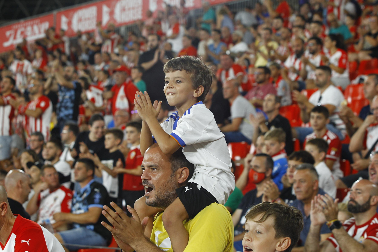 Imágenes del partido U.D. Almería-Real Madrid C.F. de la Liga Santander