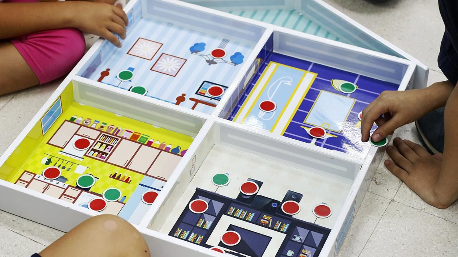 Uno de los juegos utilizados en este programa de la fundación.