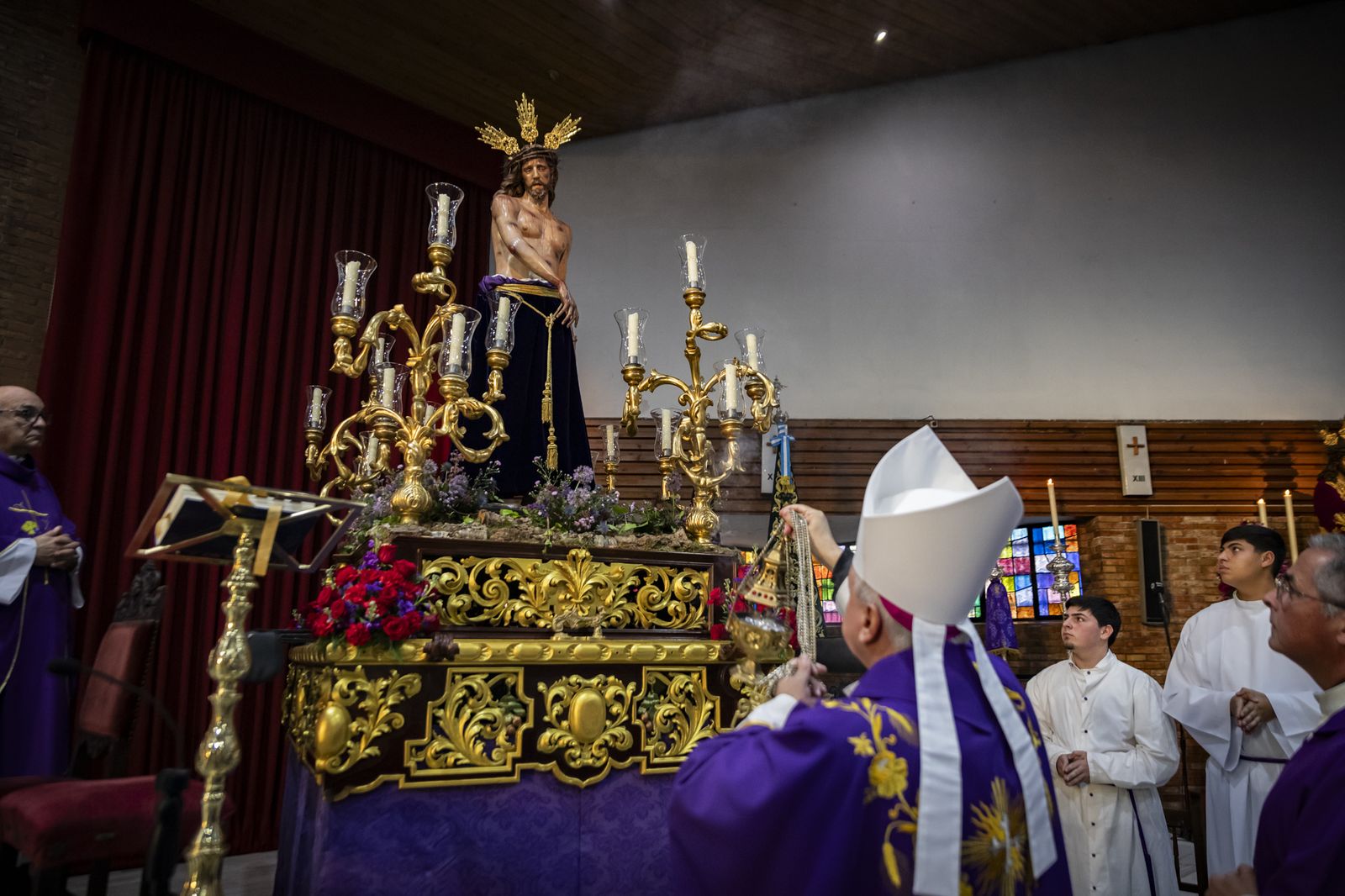 Así ha sido la bendición del Señor de Humildad, de la Agrupación Parroquial de Barbadillo