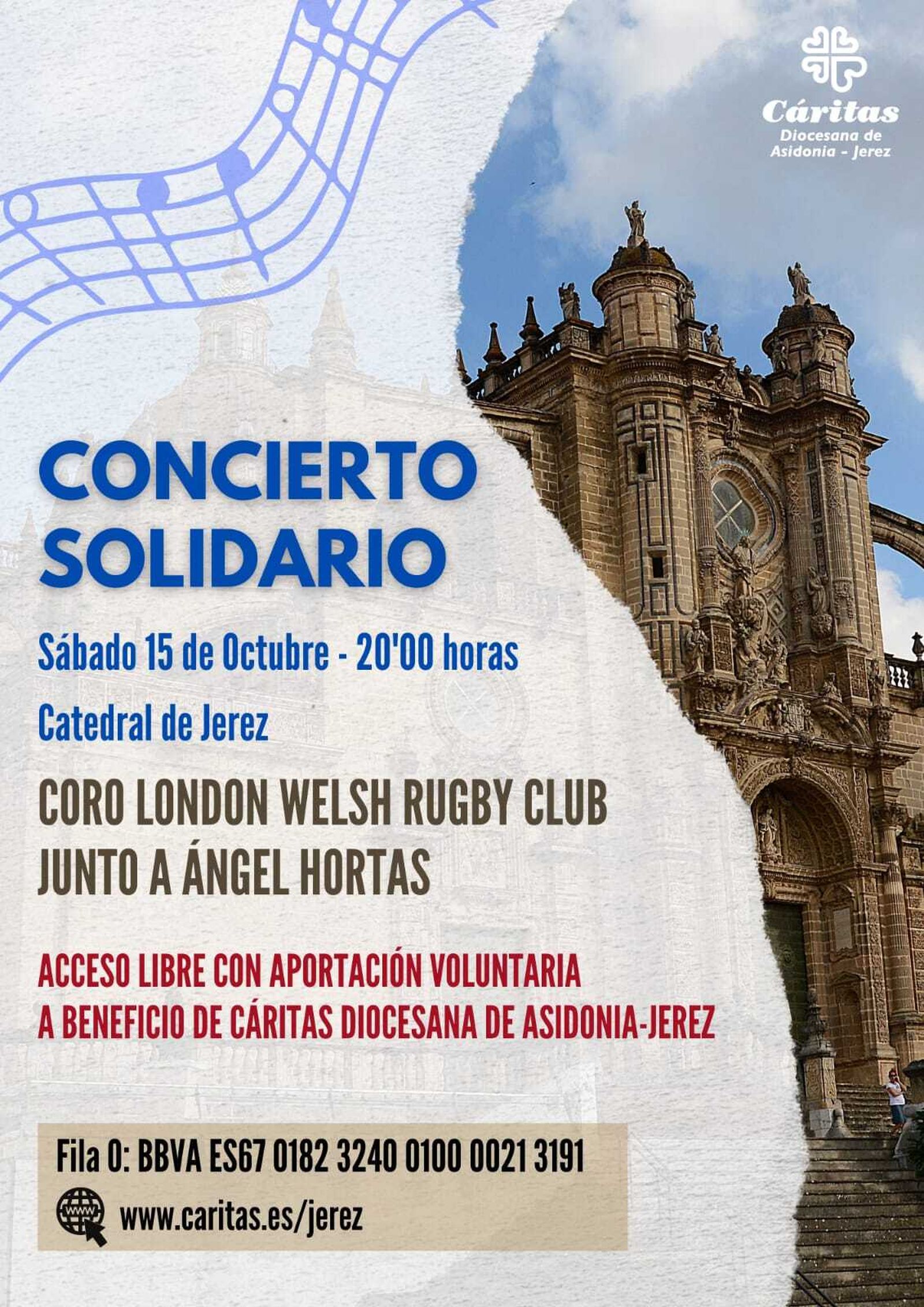 Concierto solidario de Cáritas Diocesana
