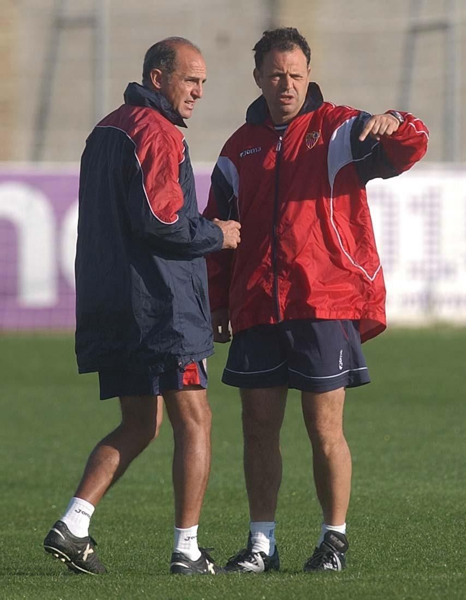 Las fotos de Luis de Fuente como entrenador sevillista