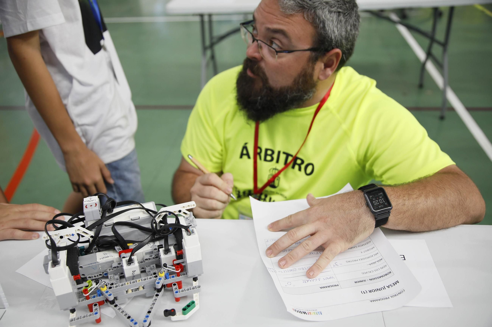 Las imágenes del World robot olympiad en Huércal de Almería