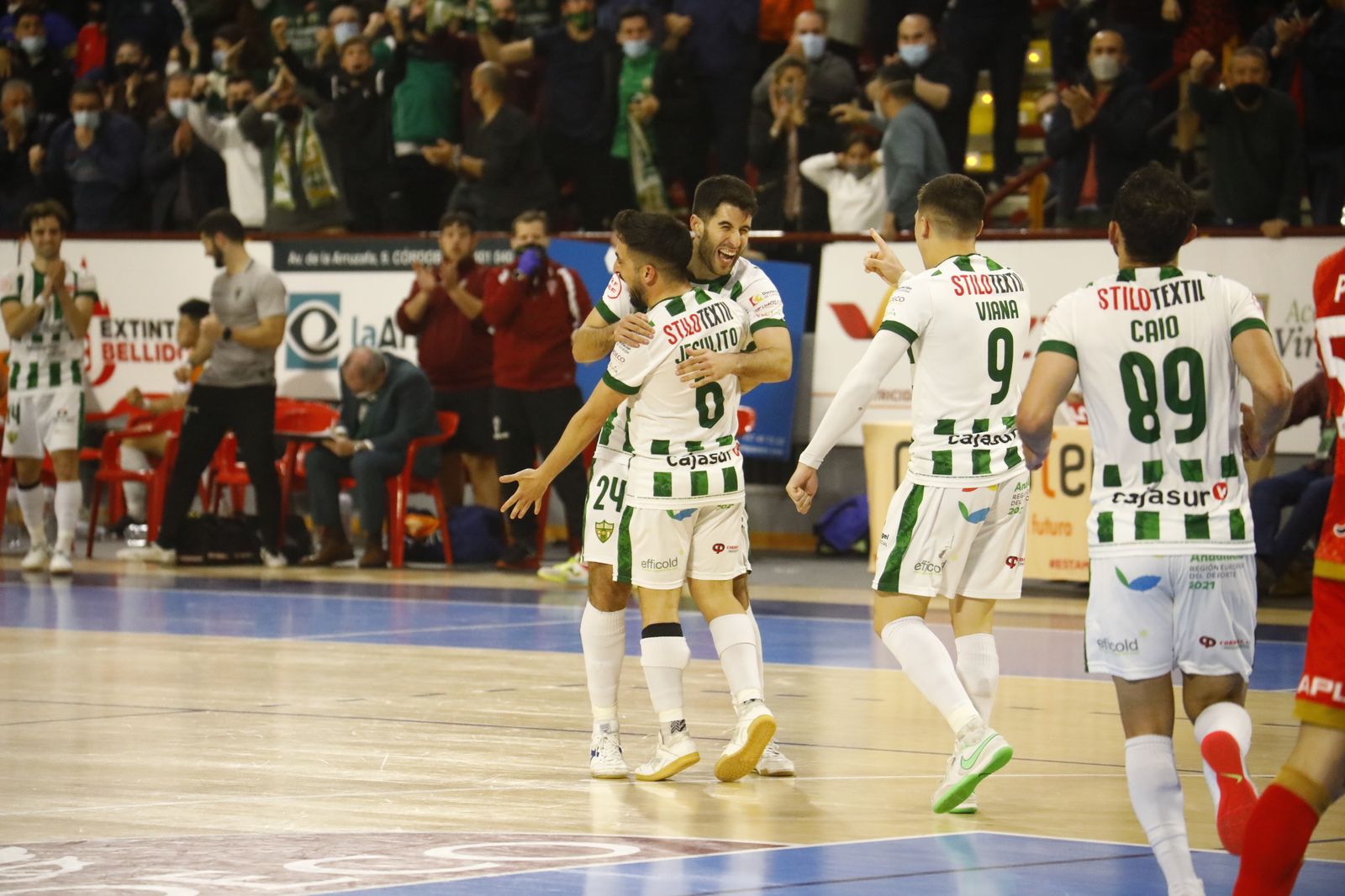 El empate del Córdoba Futsal ante el Jimbee Cartagena, en imágenes