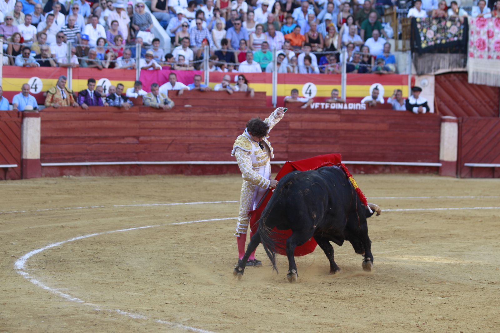 Imágenes del triunfo del torero almeriense Jorge Martínez el día de su alternativa