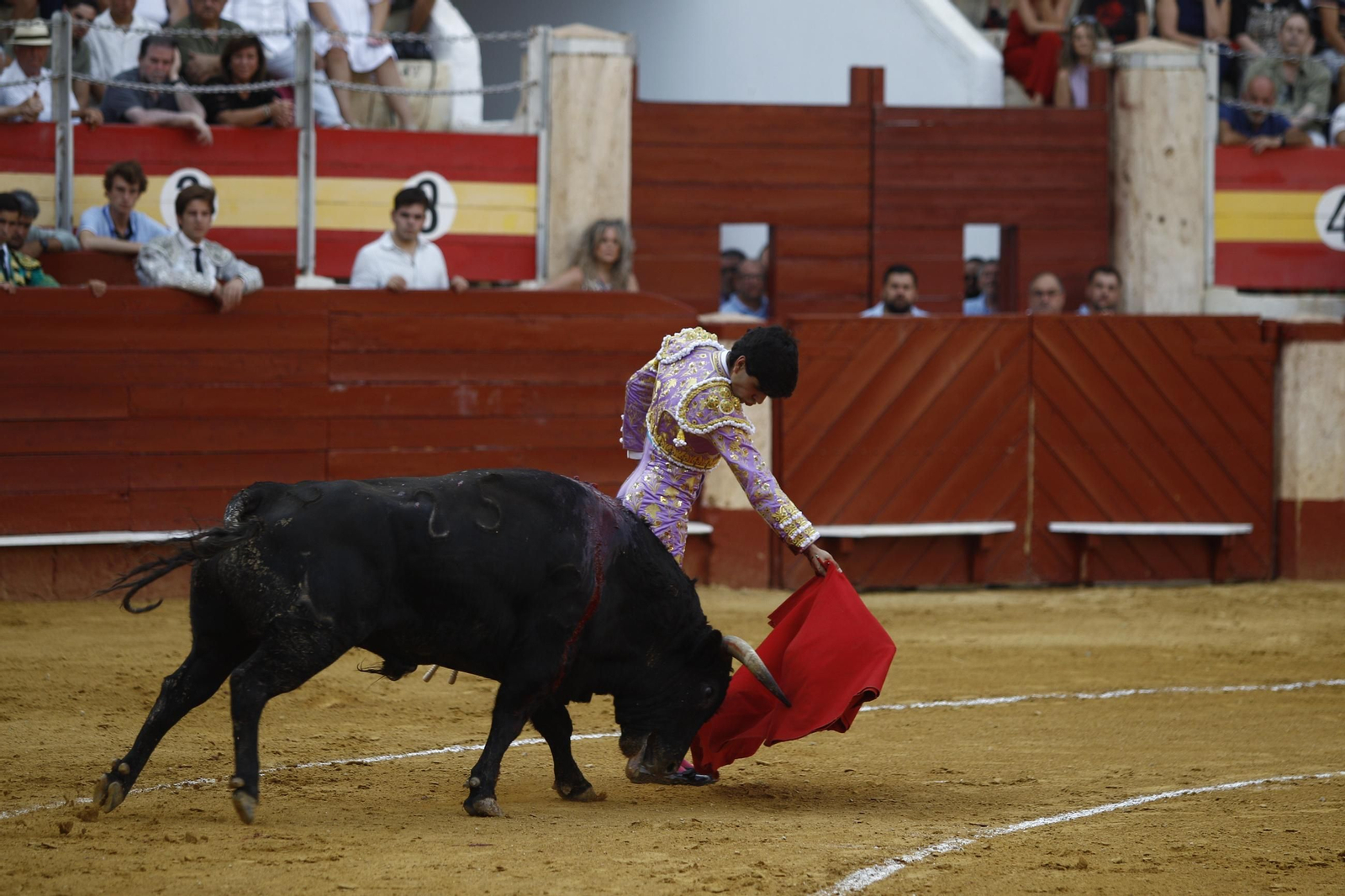 Imágenes de la novillada de la Feria de Almería 2025