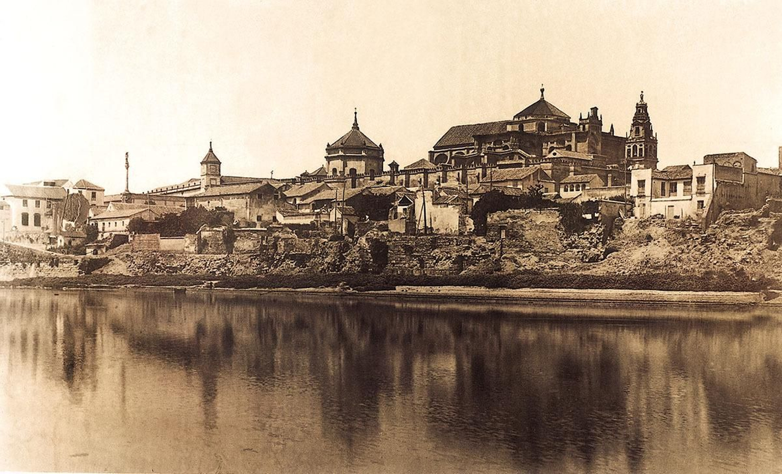 Mezquita y Guadalquivir. Basilio Alcañiz, 1890