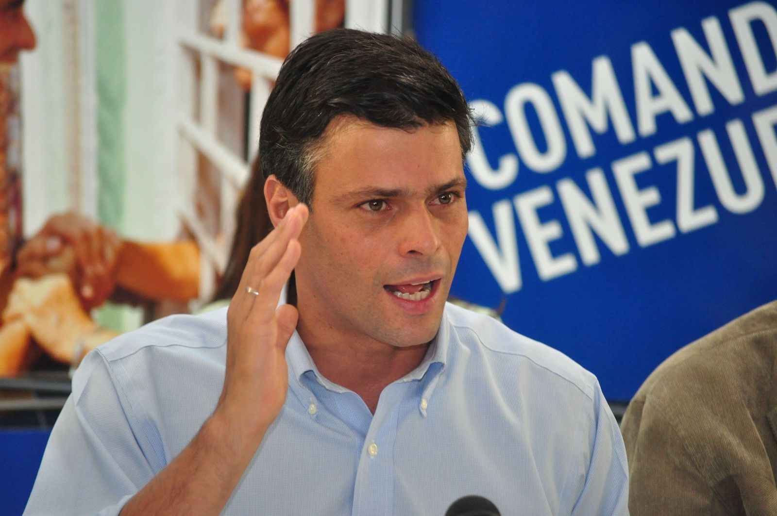 El opositor Leopoldo López.