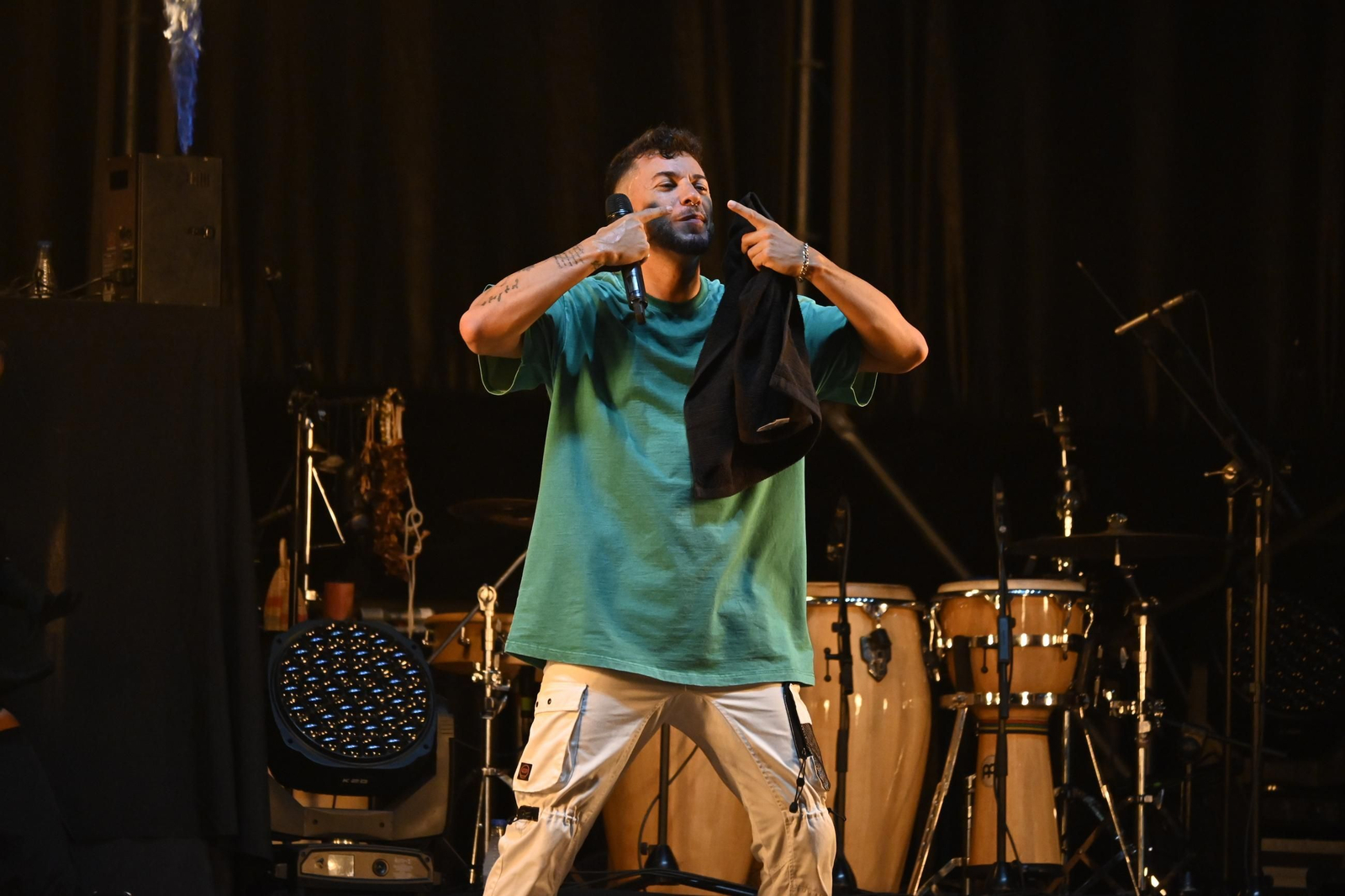 Imágenes del concierto de Sergio Contreras y Raule en las Colombinas