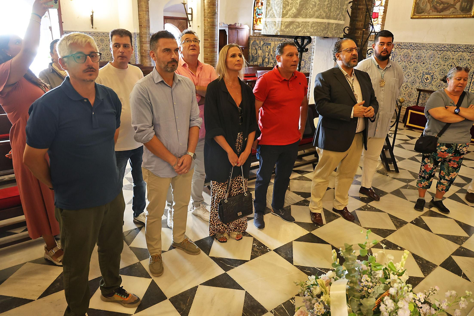 Imágenes de la ofrenda floral a la Virgen de La Cinta