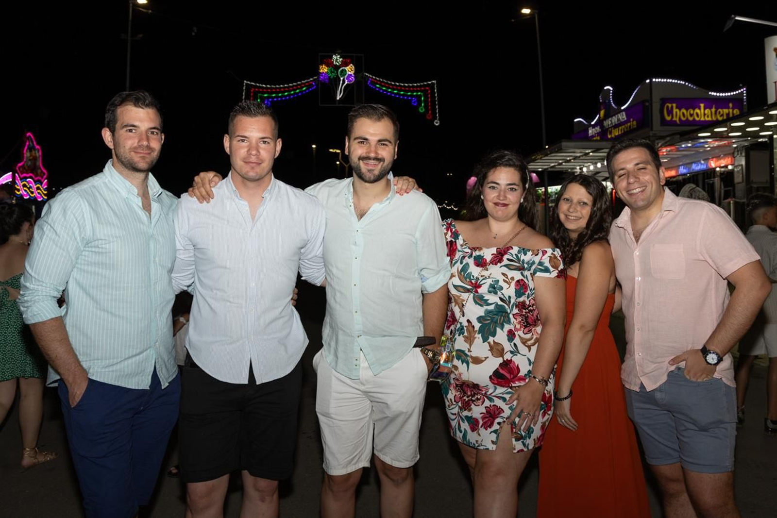 Así disfrutan los torrecampeños de su feria.