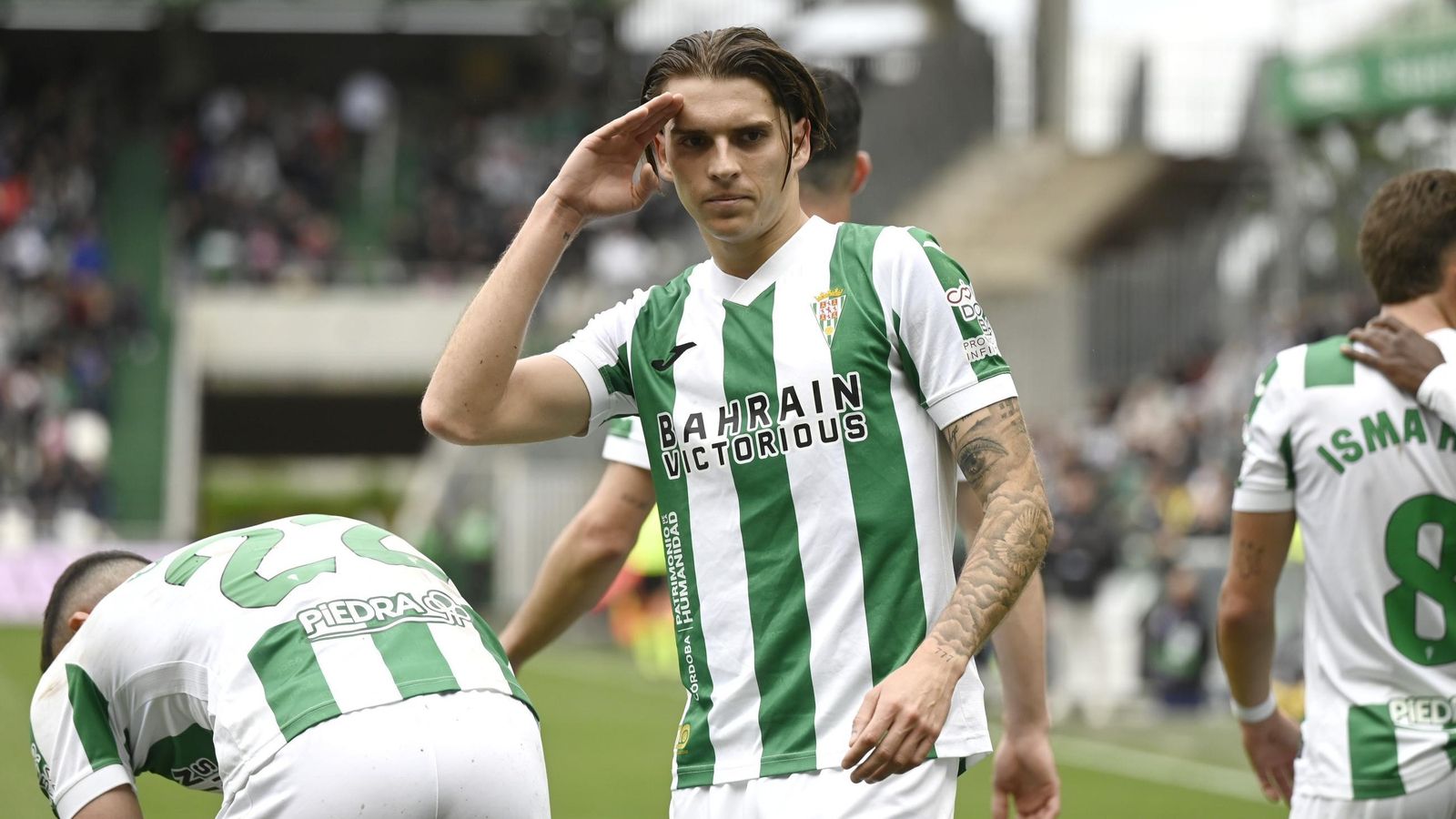 Álex Sala, el máximo goleador del Córdoba CF junto a Jacobo en la segunda vuelta.