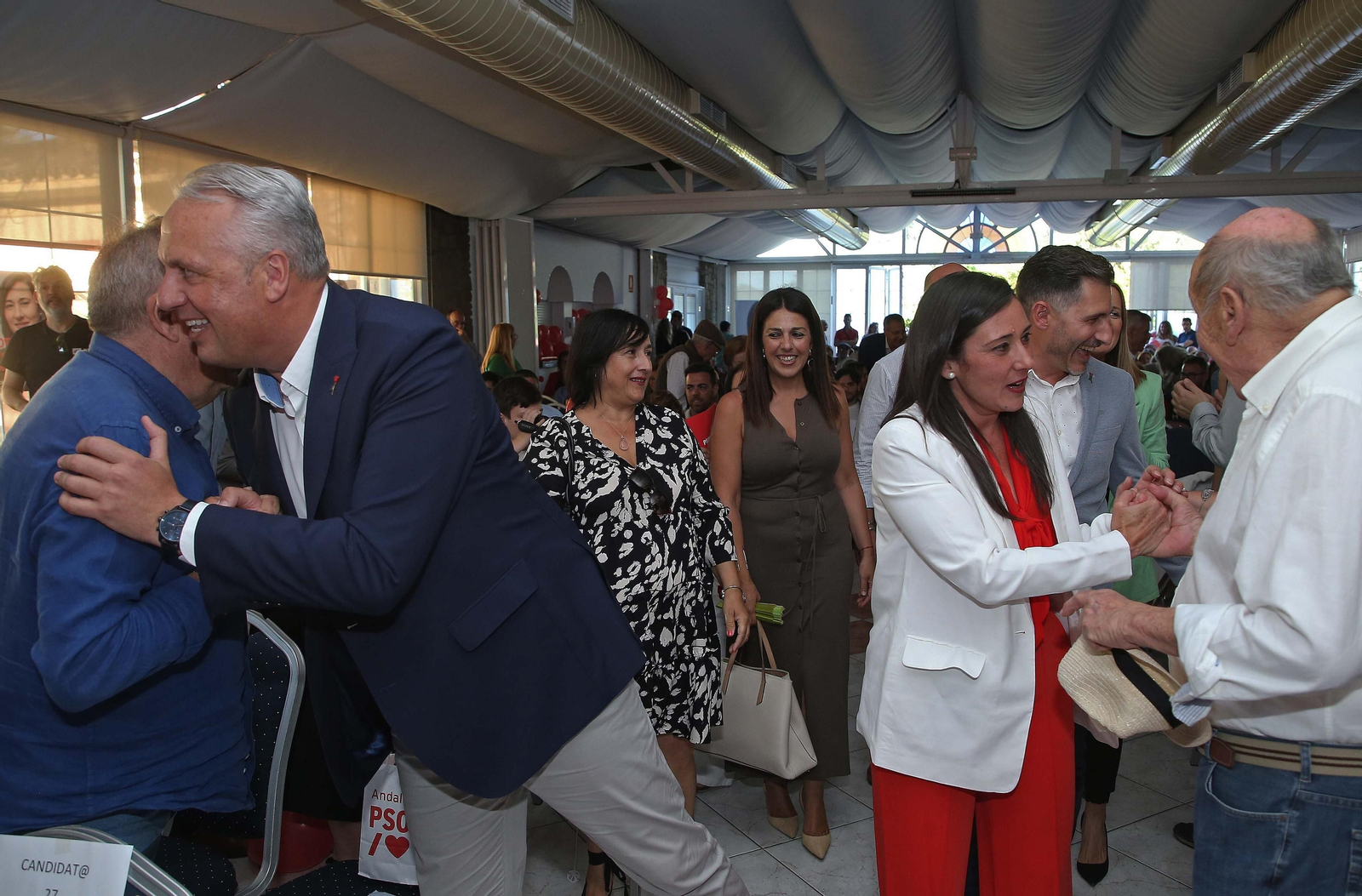 Fotos de la presentación de la candidatura de Rocío Arrabal a la Alcaldía de Algeciras