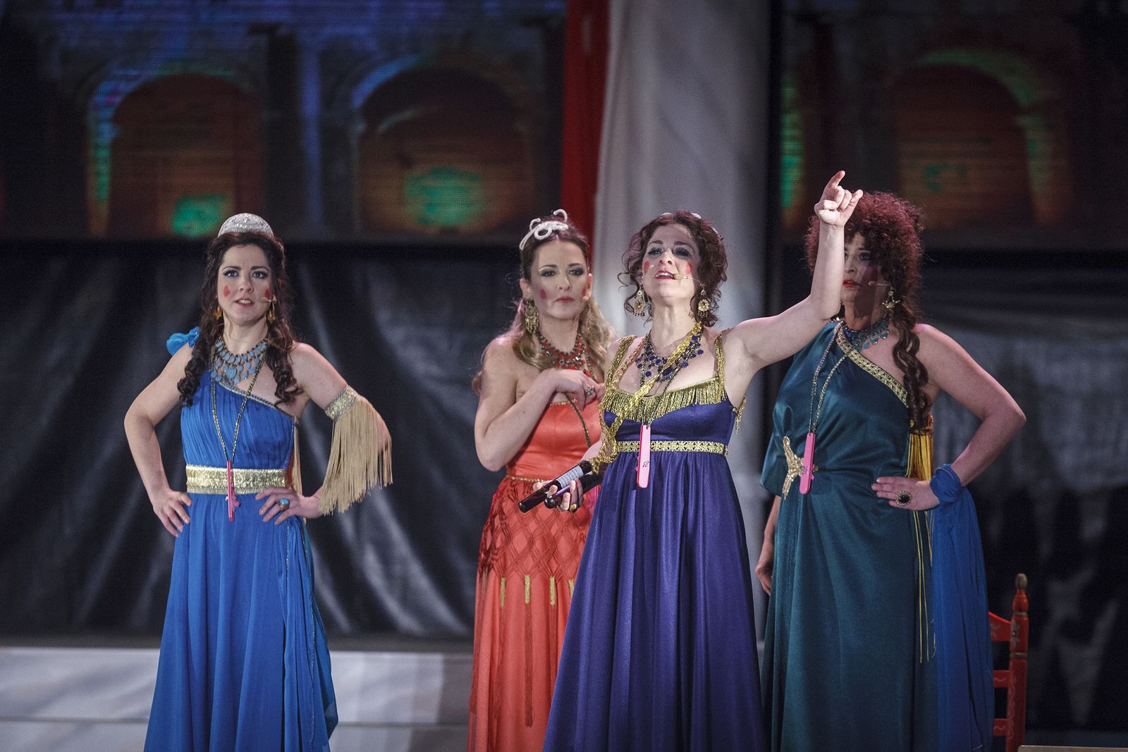 Las imágenes del pregón de Las Niñas de Cádiz