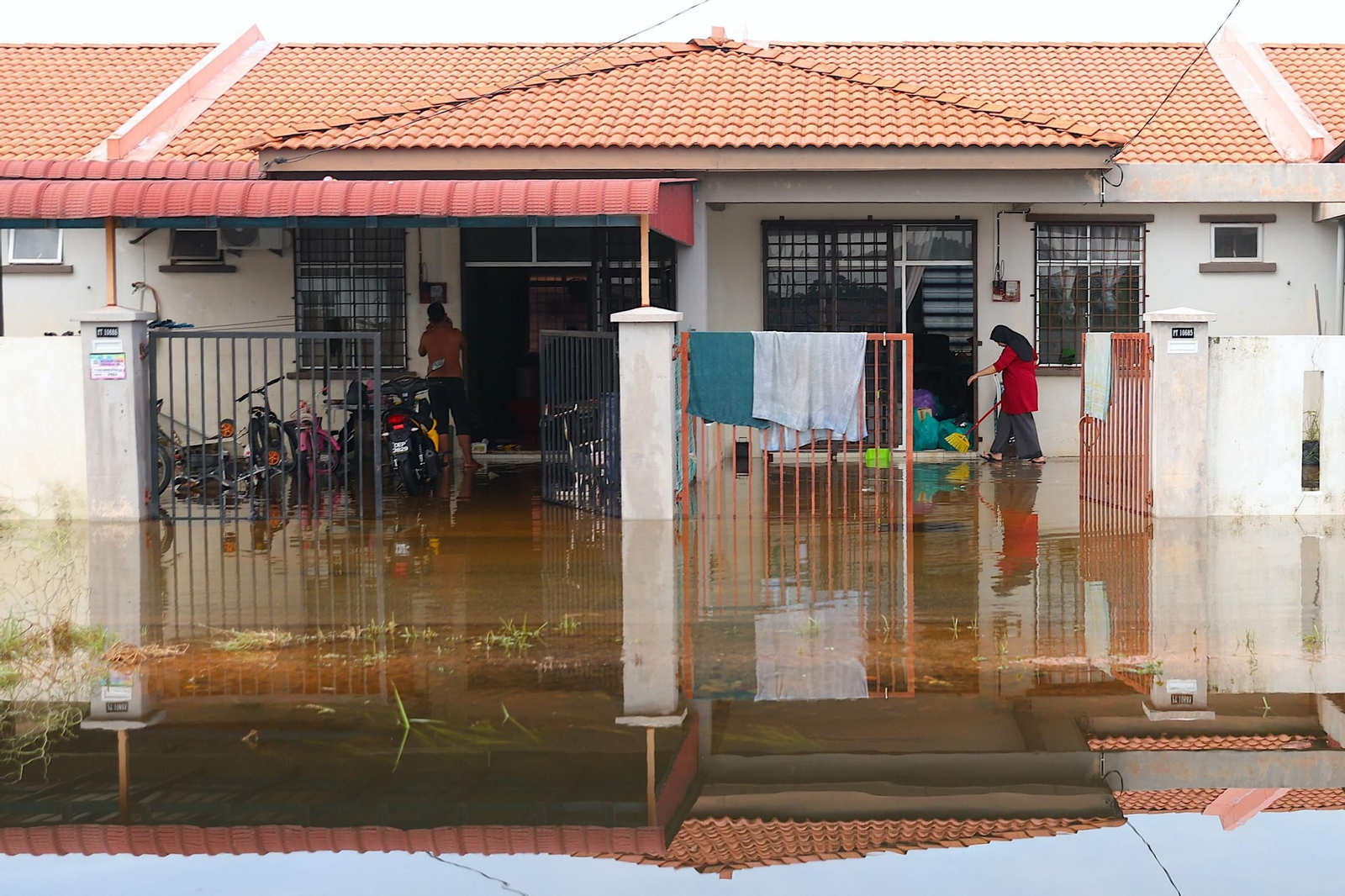 Las devastadoras imágenes de las graves inundaciones en Malasia