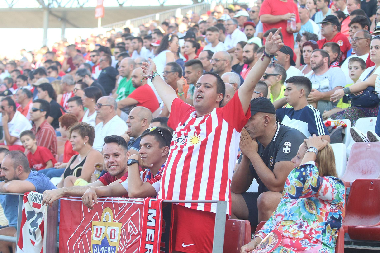 Las imágenes del UD Almería-Albacete (3-0)