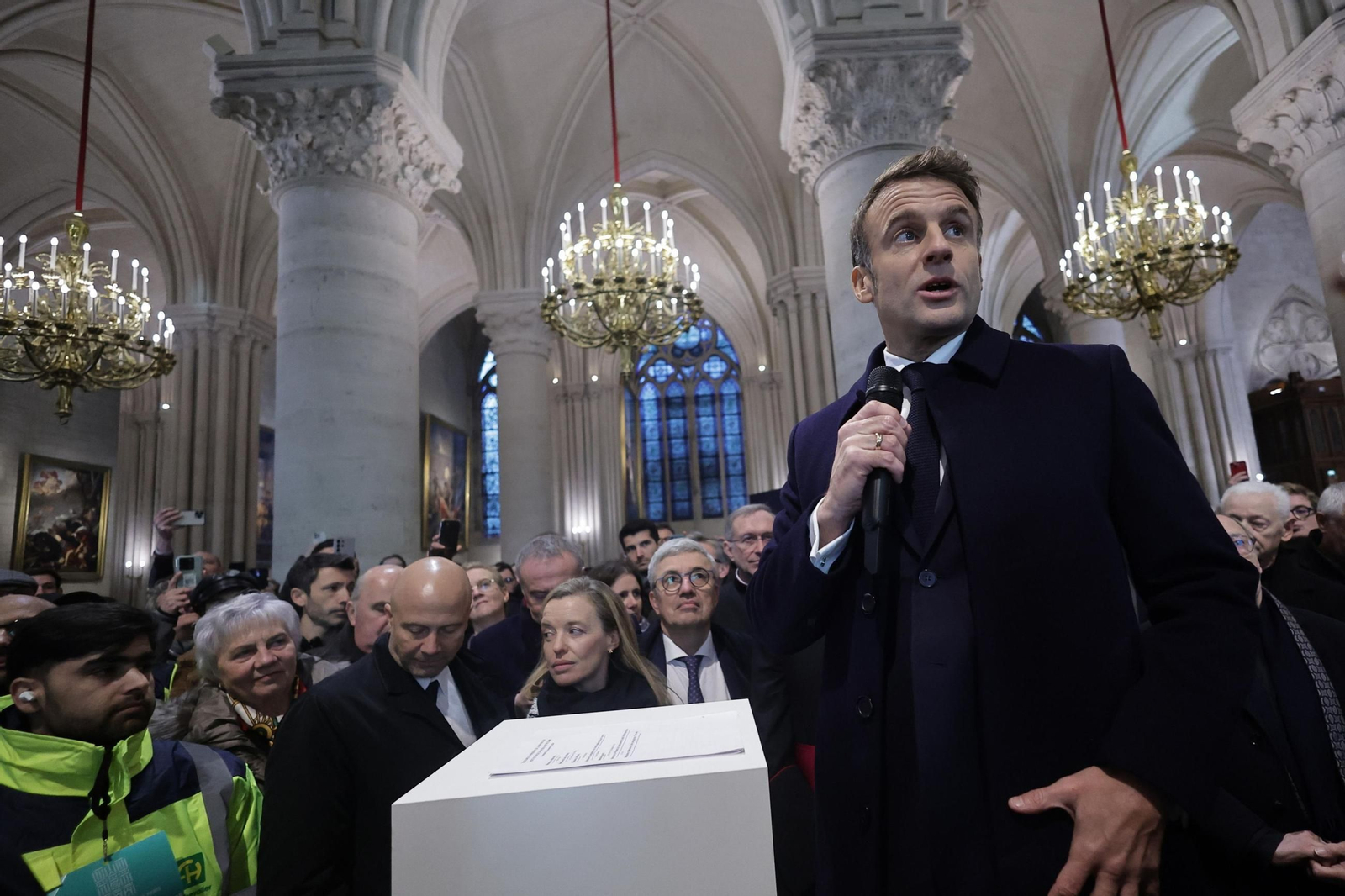 Así es el nuevo interior de Notre Dame tras la restauración Así es el nuevo interior de Notre Dame tras la restauración