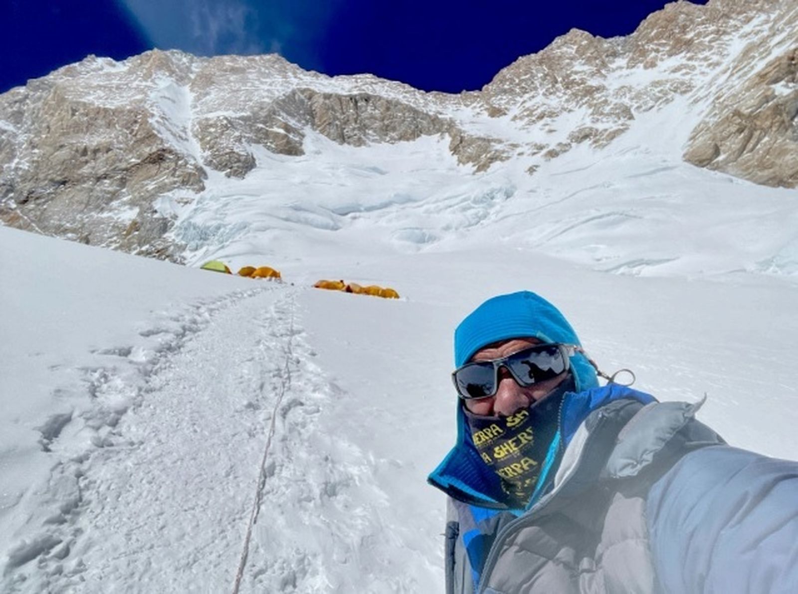 Manuel González, en el Himalaya.