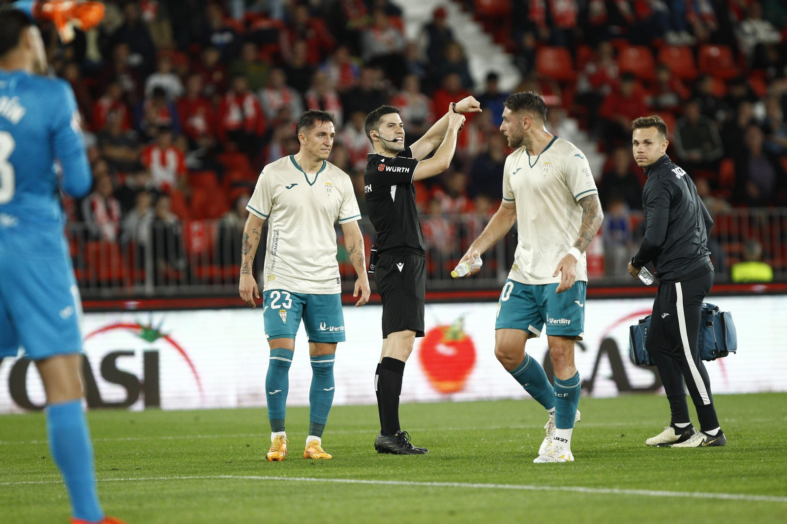 Las mejores imágenes del partido de fútbol U.D. Almería-Córdoba C.F.