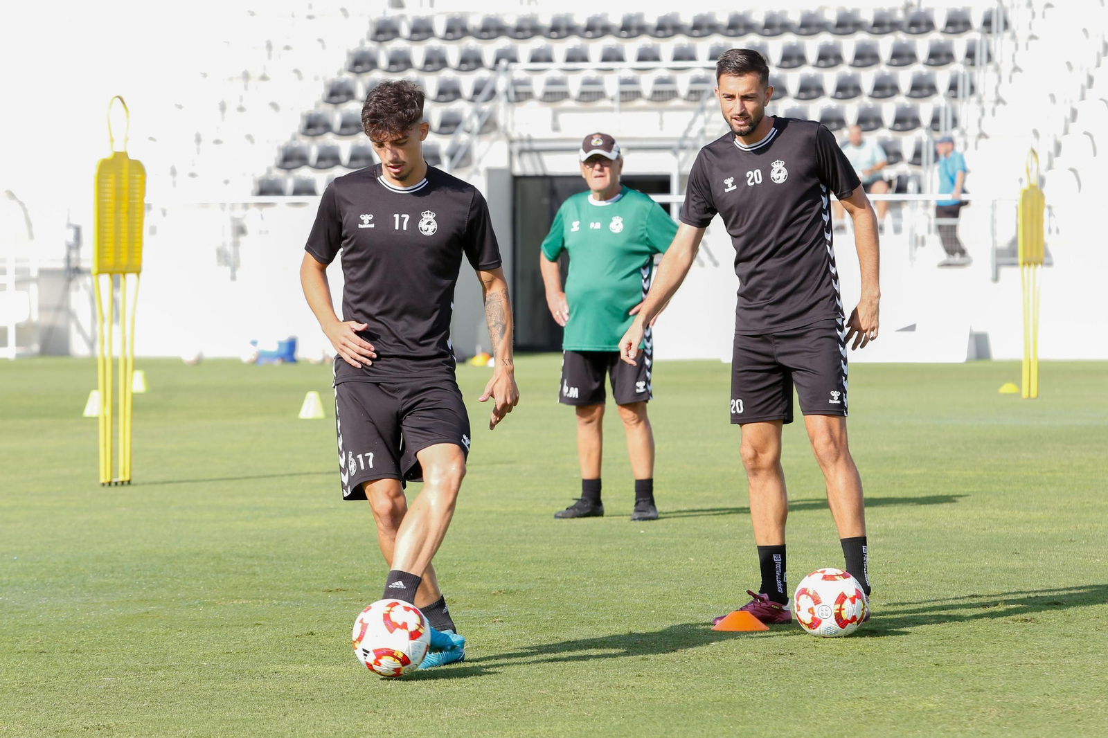 Las fotos del entrenamiento de la Balona previo al partido con el San Fernando
