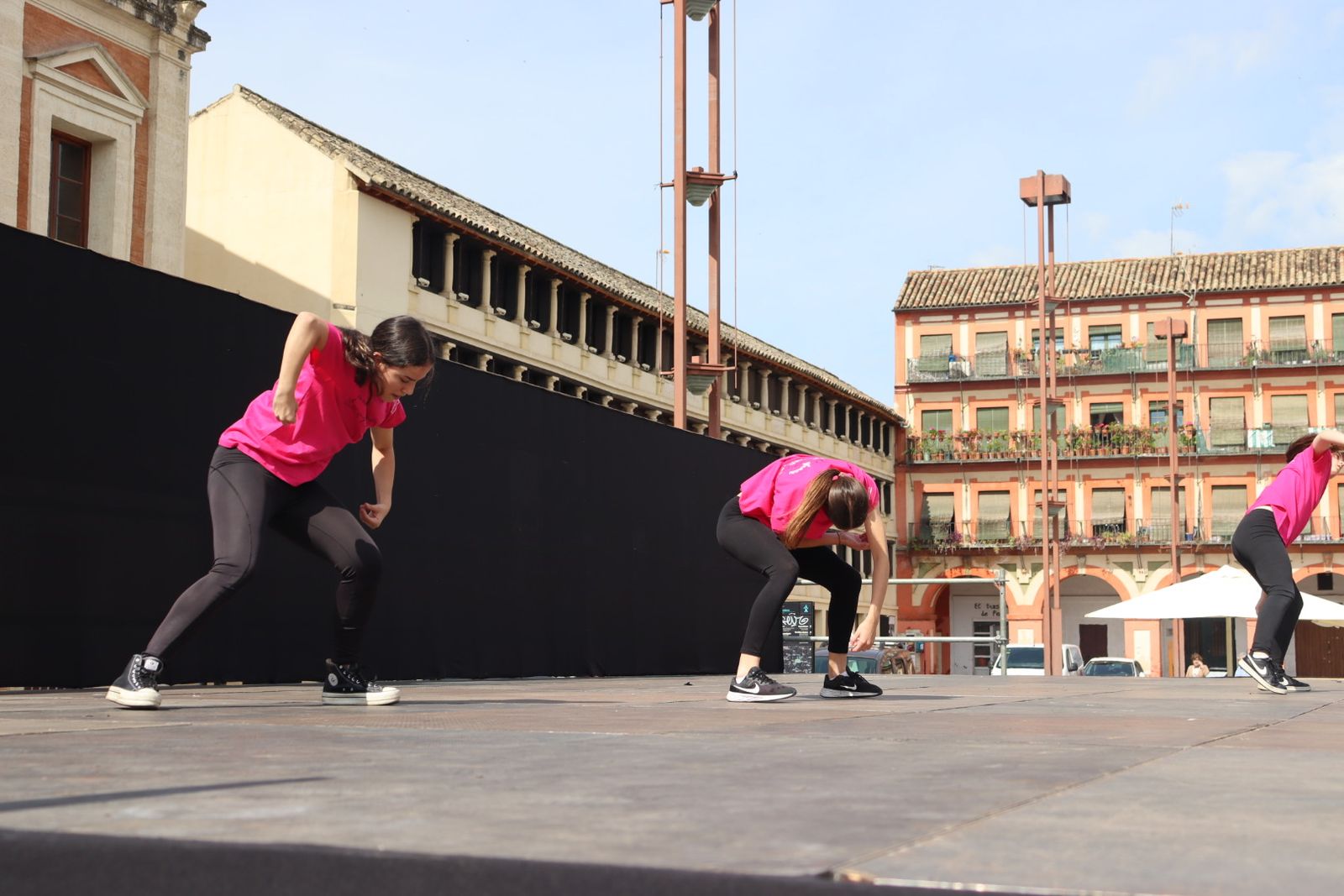 'Flashmob' en La Corredera por el Día Internacional de la Danza