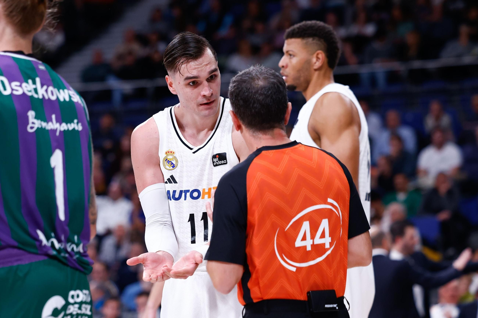 El Real Madrid-Unicaja, en fotos