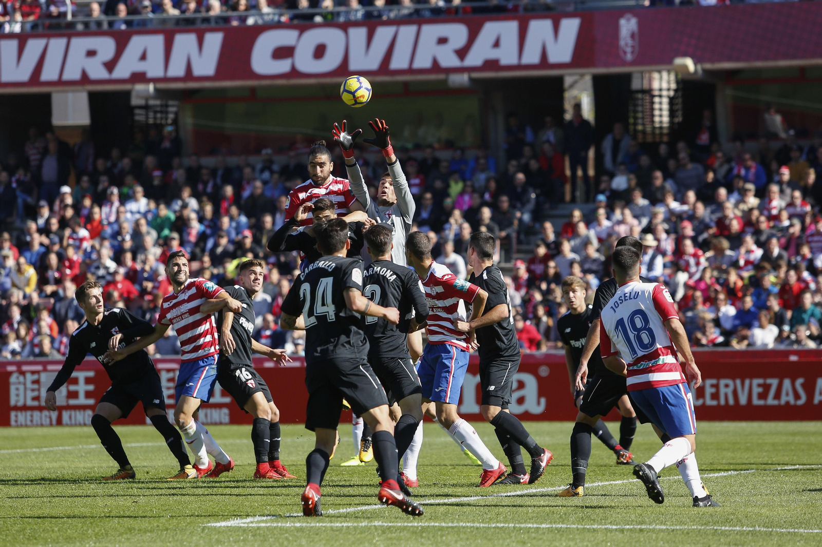Las imágenes del Granada-Sevilla Atlético
