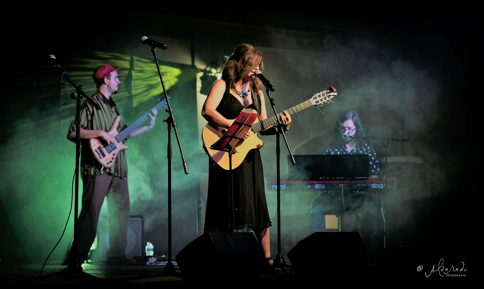 Una imagen de La Buena Mujer en concierto.