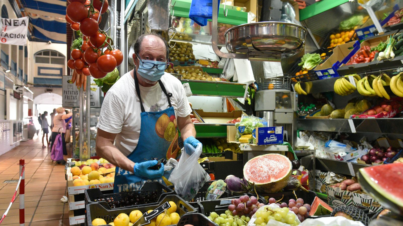 Las fotos del mercado de la Concepción