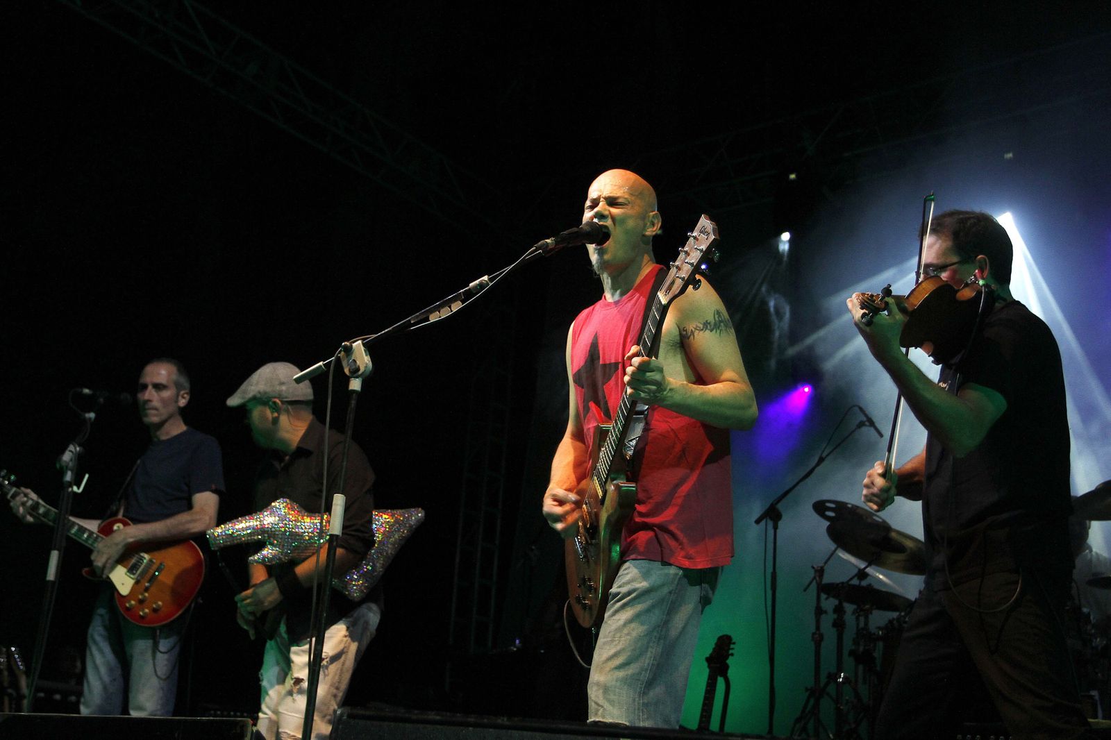 Celtas Cortos durante una actuación, en una imagen de archivo.