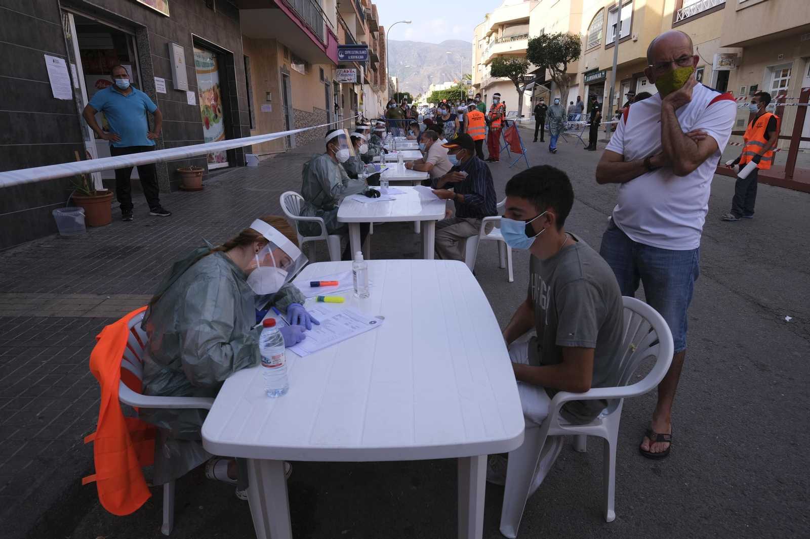 Fotogalería pruebas serológicas de la COVID-19 en Santa María del Águila