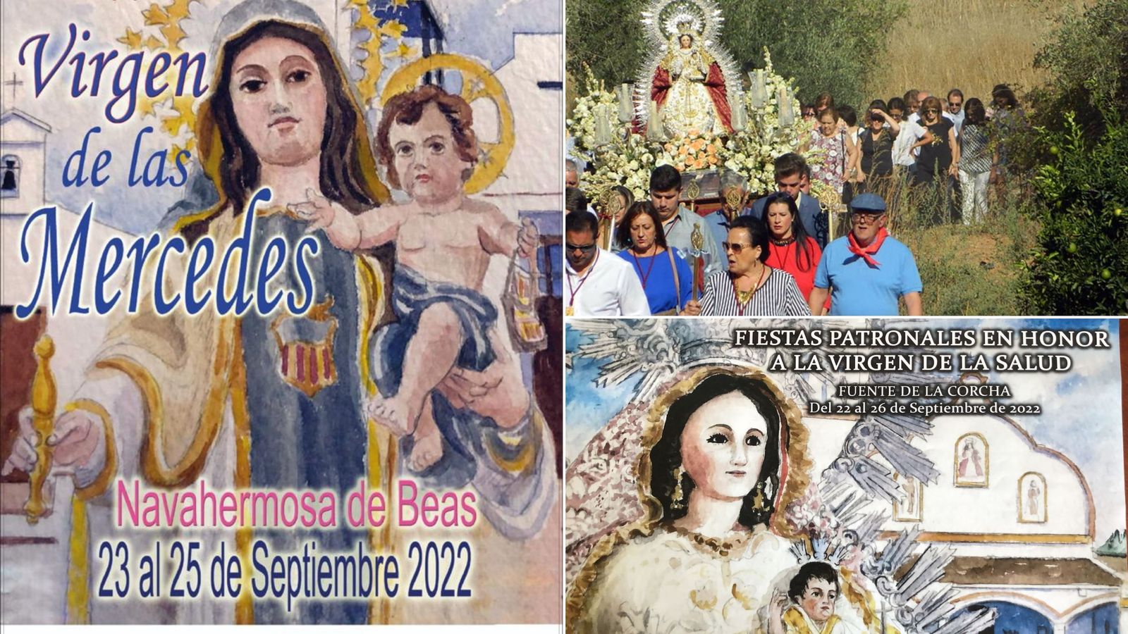 Fuente de la Corcha y Navahermosa de Beas ultiman los detalles de sus fiestas patronales
