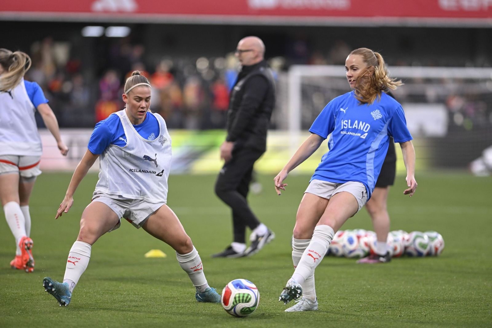 Las fotos del España-Islandia de fútbol femenino
