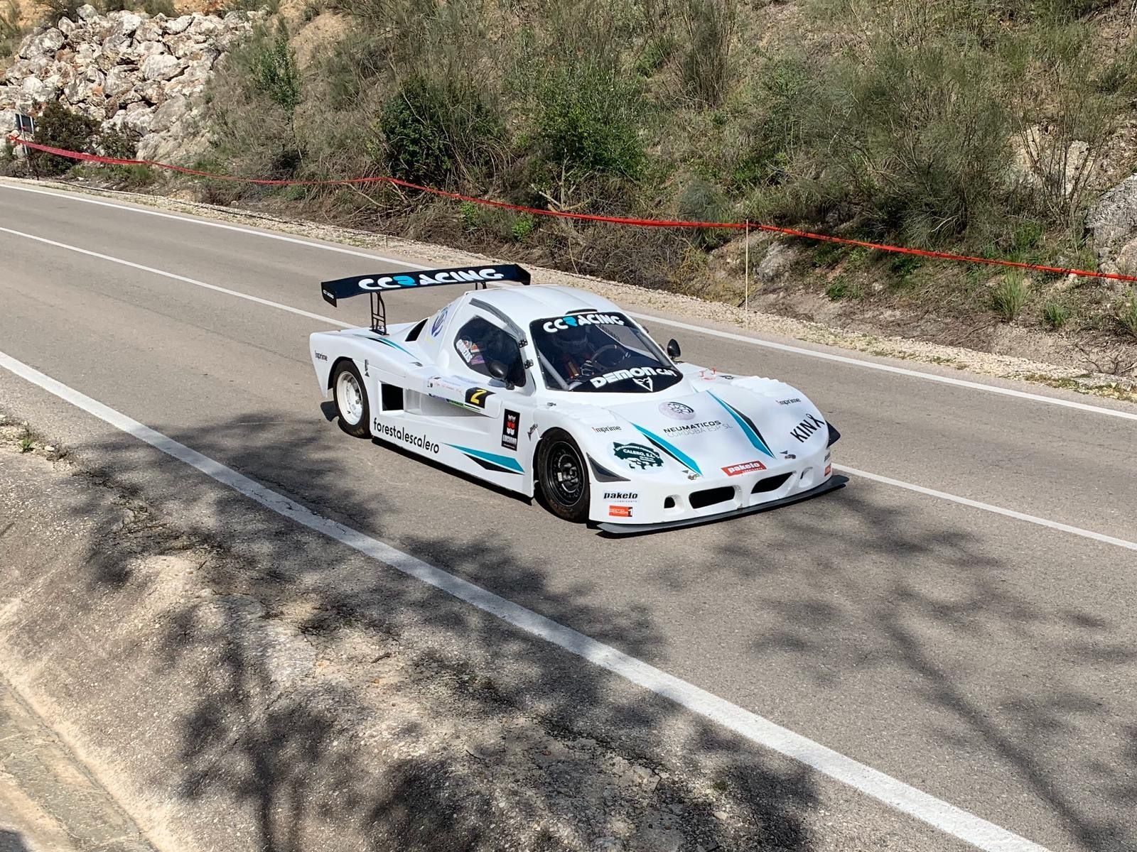 El Demon Car de Carlos Cabezas no acabó por la rotura de la bomba de gasolina.