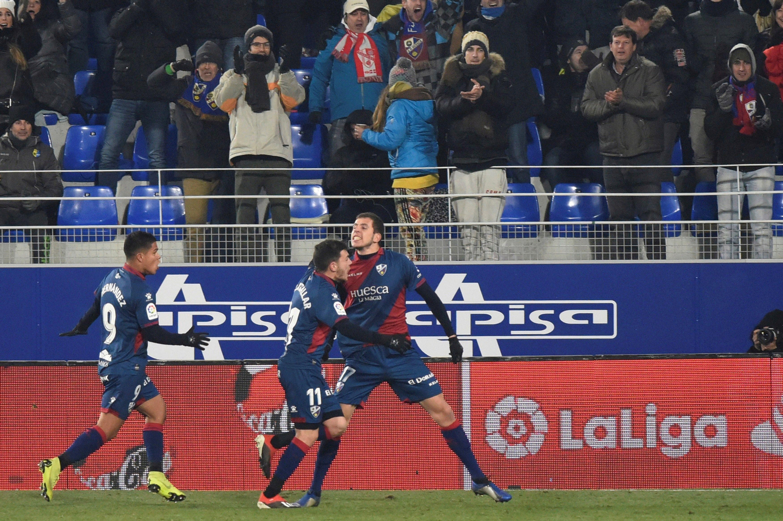 El Huesca-Betis, en imágenes