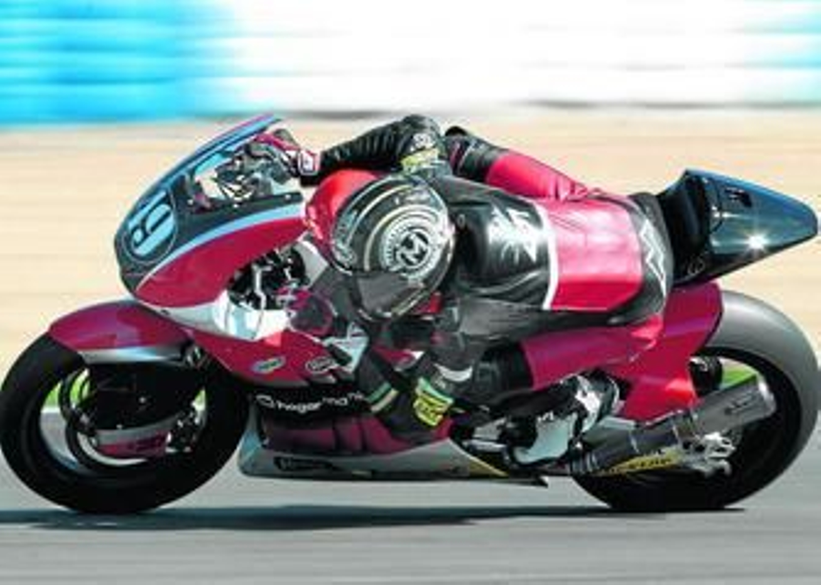 Áxel Pons, ayer en el Circuito de Jerez.