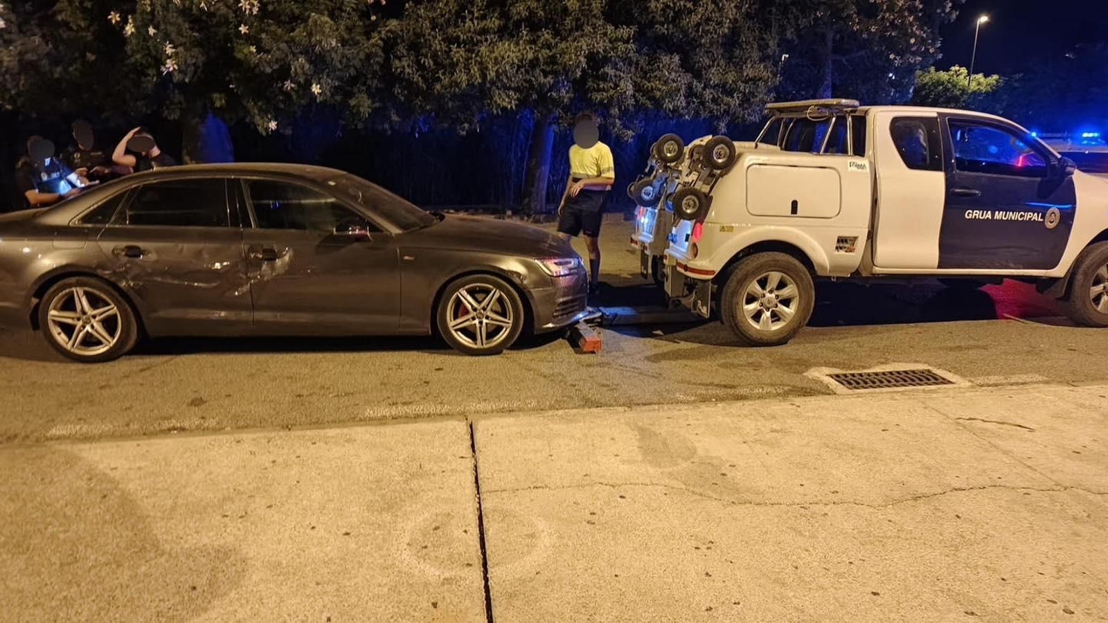 Actuación contra las carreras ilegales en la zona de Jaramar.