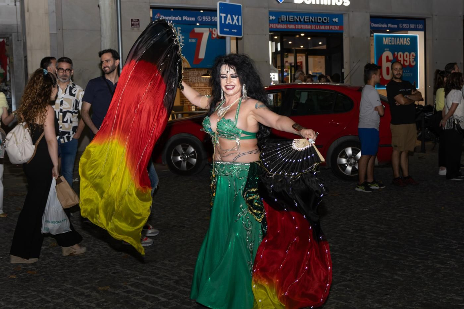 Así vivió Jaén el Pasacalles del Lagarto de la Magdalena.