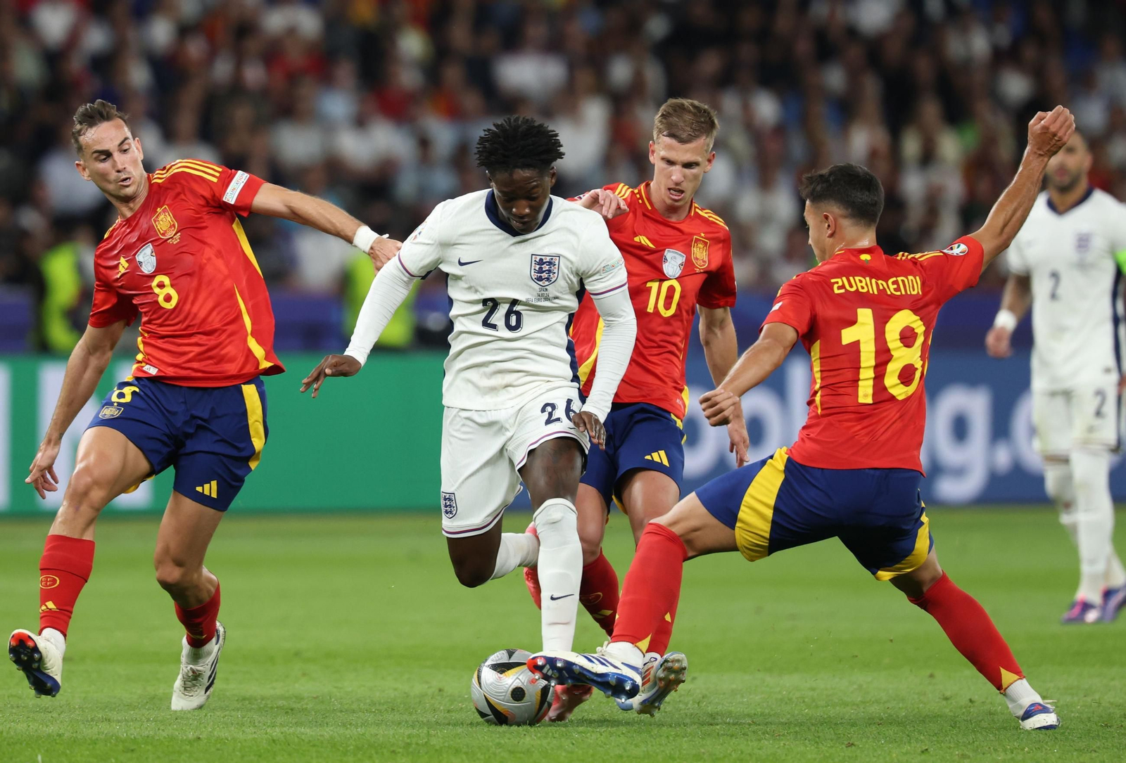 Las mejores fotos de la final España - Inglaterra