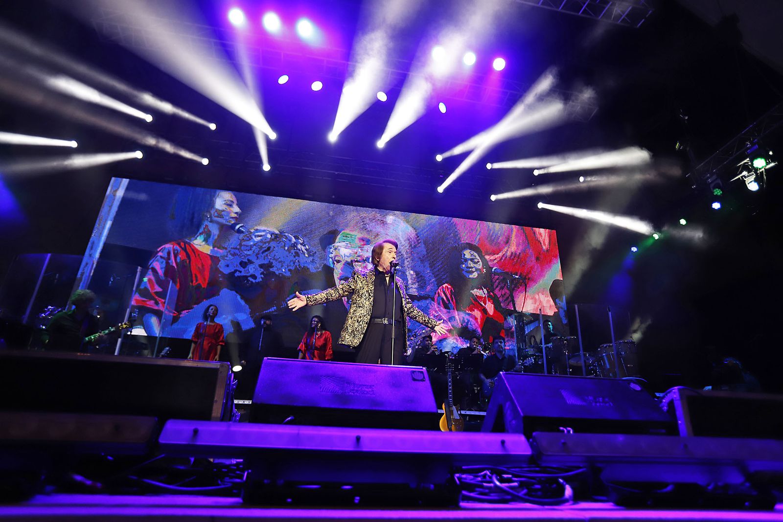 Imágenes del concierto de Rafael en el foro Iberoamericano de La Rábida