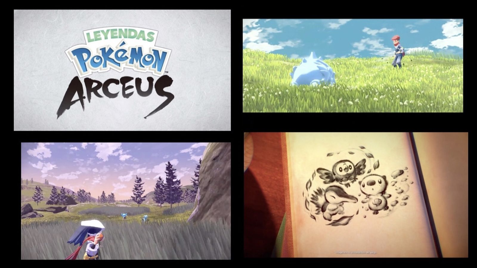 Imágenes del tráiler de Pokémon Arceus