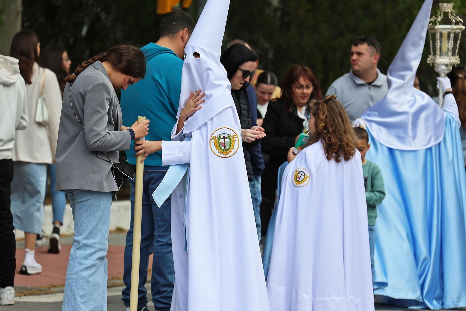 Imágenes de El Resucitado por el barrio de La Hispanidad