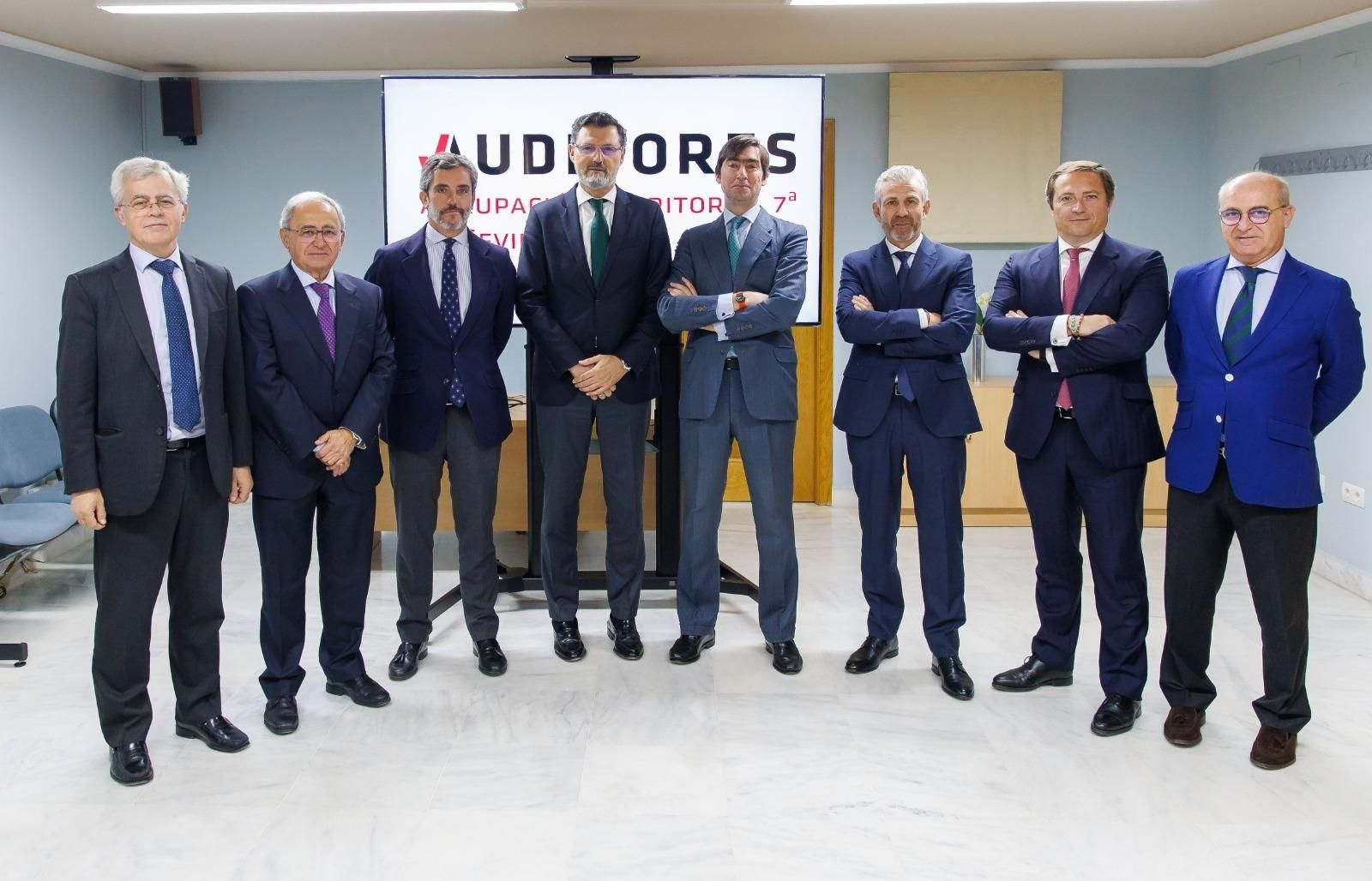 Nueva junta directiva del Instituto de Censores Jurados de Cuentas de España.