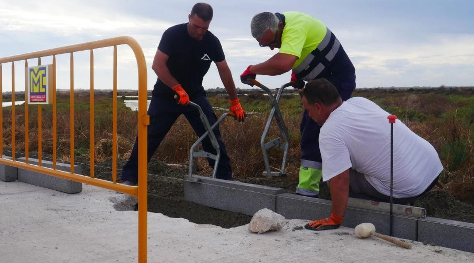 La actuación se acometerá aprovechando las obras del paseo maritimo de la trasera de La Almadraba, que comenzaron a princioios de septiembre.