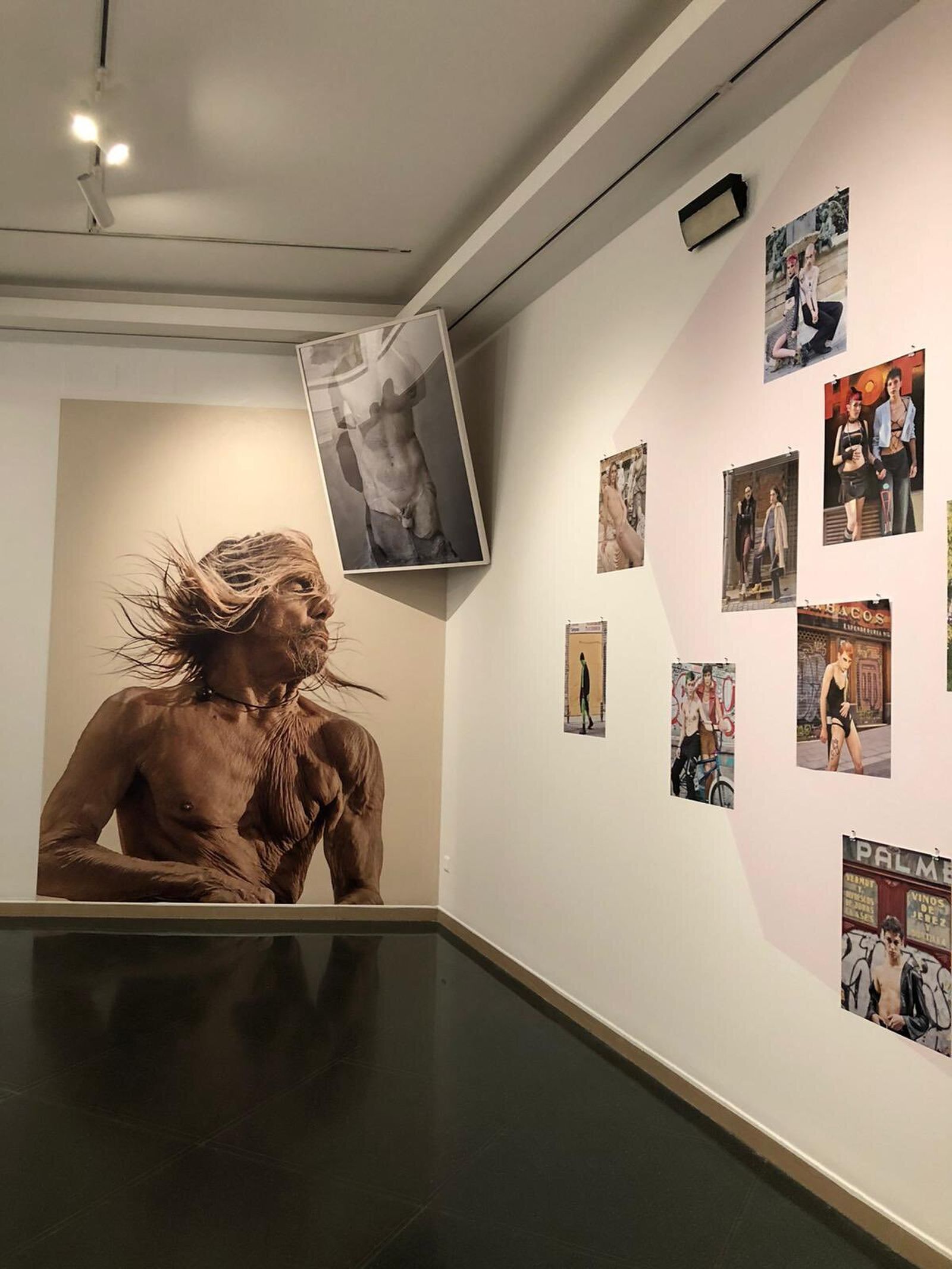 Varias de las obras del artista maño.