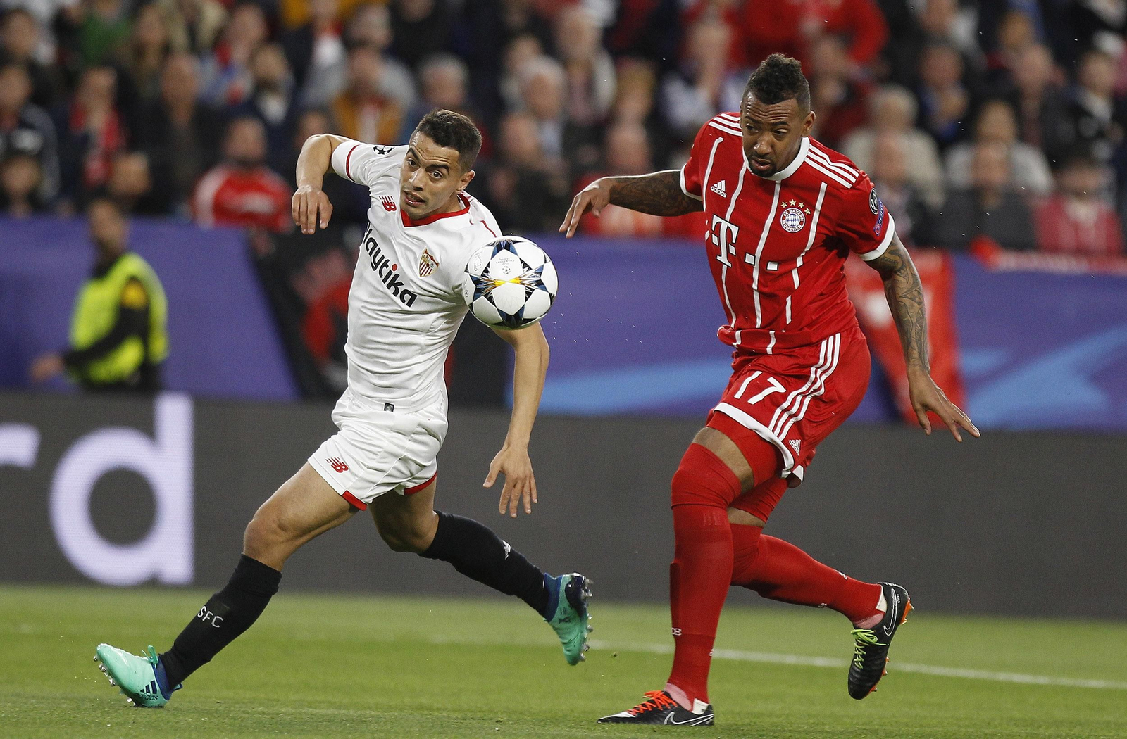 Las imágenes del Sevilla-Bayern Múnich